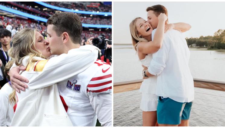 Брок Пърди - Ас от НФЛ взе волейболистка