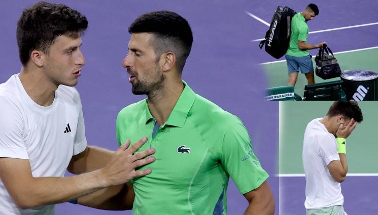 Джокович Нарди - ЛУДА РАБОТА! Колосът Новак Джокович стана за смях срещу №123 в света в Индиън Уелс