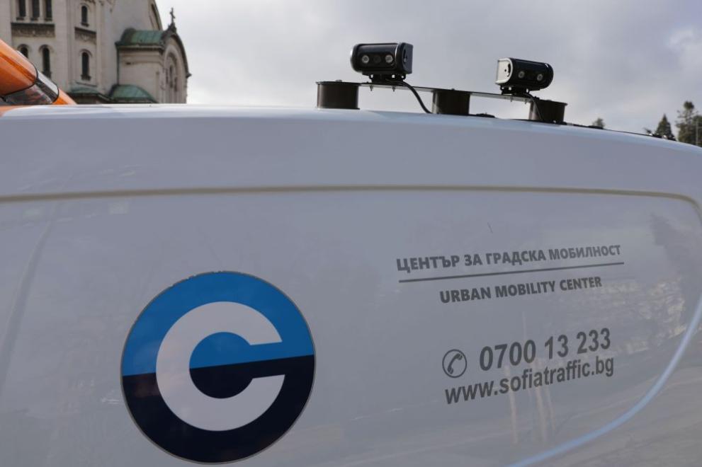 Това е първият автомобил за контрол на паркирането в столицата.