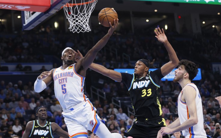 Индиана изненада лидера на Запад Оклахома като гост в НБА