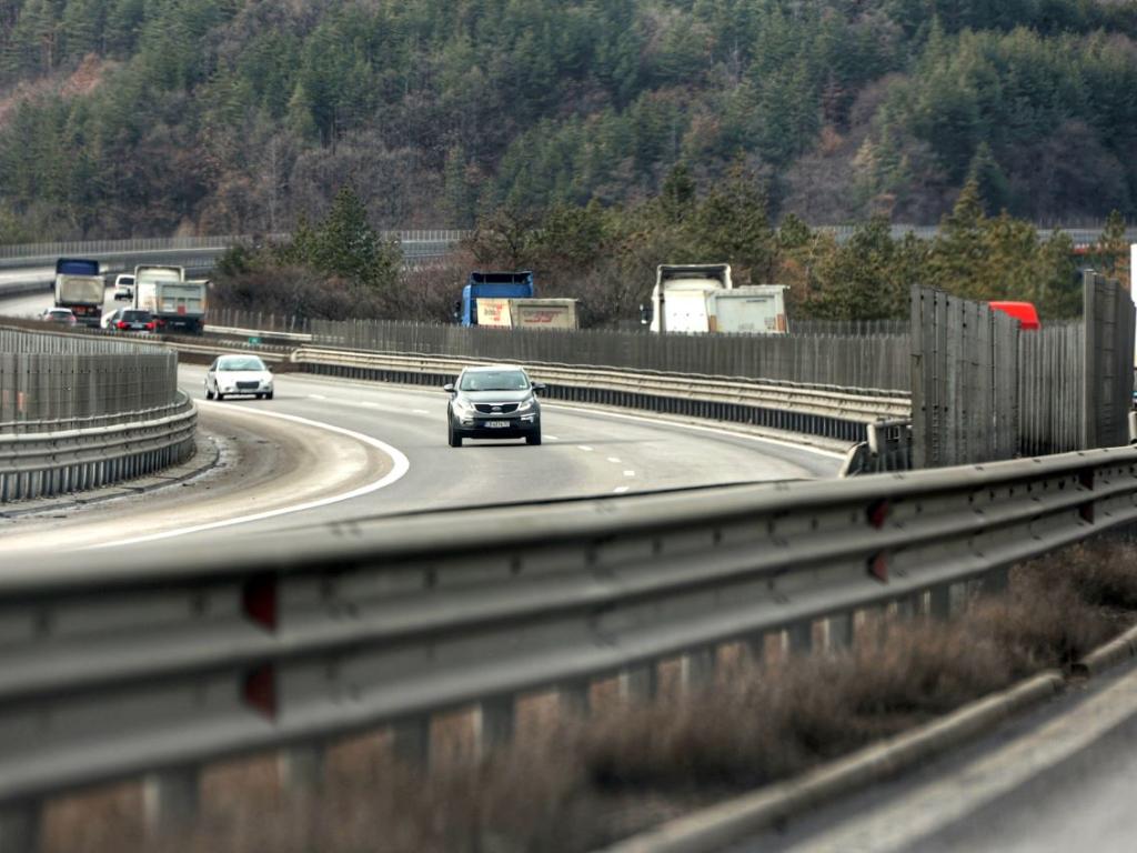Променя се организацията на движение в участък от автомагистрала Тракия