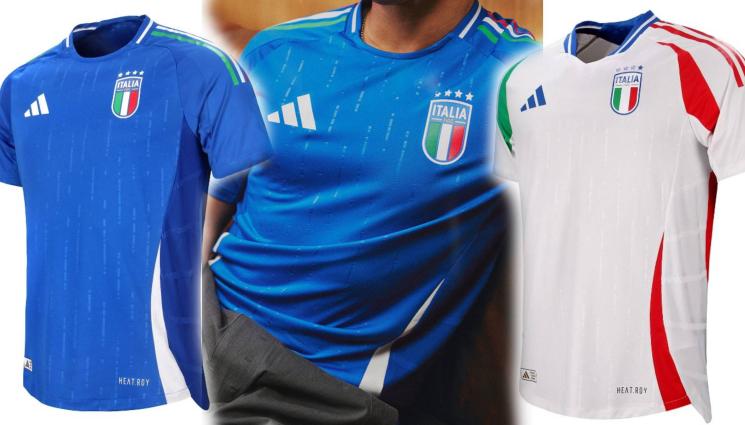 Италия фланелки - 3 ленти, 4 звезди и 100 евро: На сергията са вече новите екипи на Италия за Евро 2024