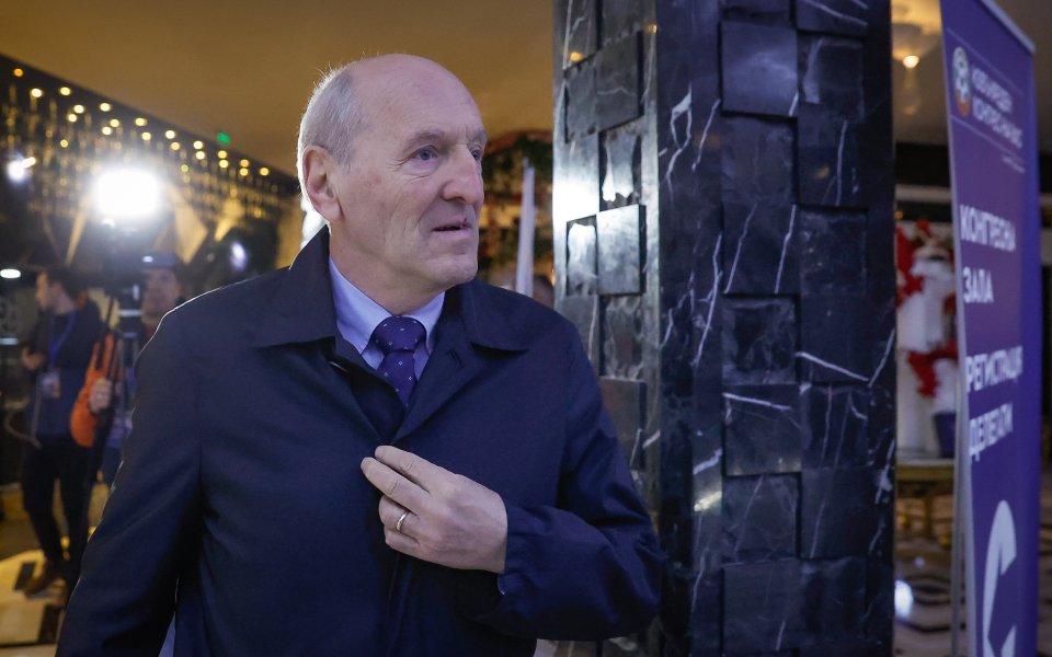 Кандидатът за Президент на БФС Михаил Касабов пристигна на днешния