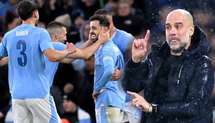 Бернардо Силва Гуардиола Манчестър Сити Нюкасъл - Гуардиола не изключи възможността да поеме Англия, но не сега