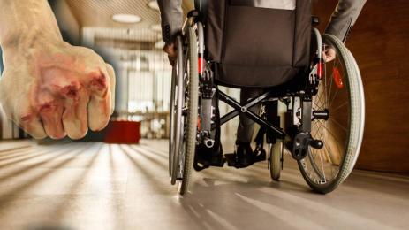 бой инвалид