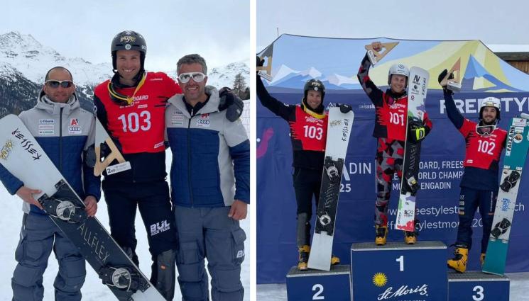 Радо Янков - Радо Янков кара в големия финал в Санкт Мориц, но остана втори