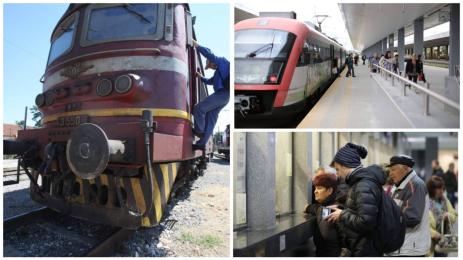 БЕЗОБРАЗИЕ: Вандал сряза спирачките на локомотив!