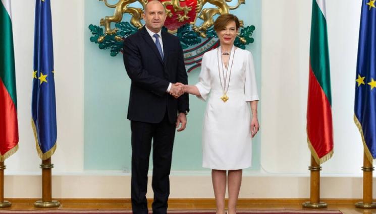 Радев Мадарски конник - ПРЕЗИДЕНТСКИ ЖЕСТ: Турският посланик с орден