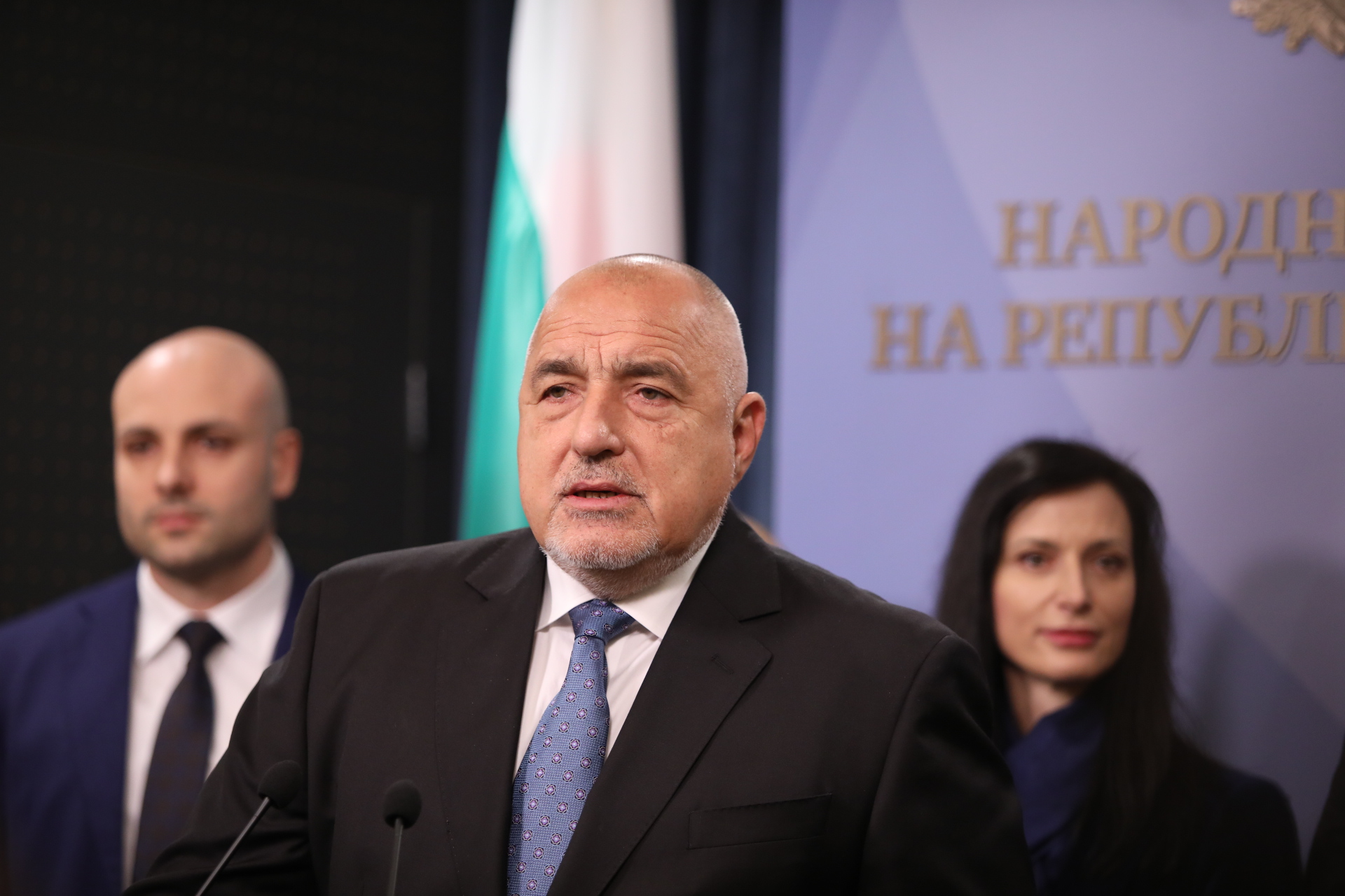<p>ГЕРБ с извънреден брифинг в НС</p>