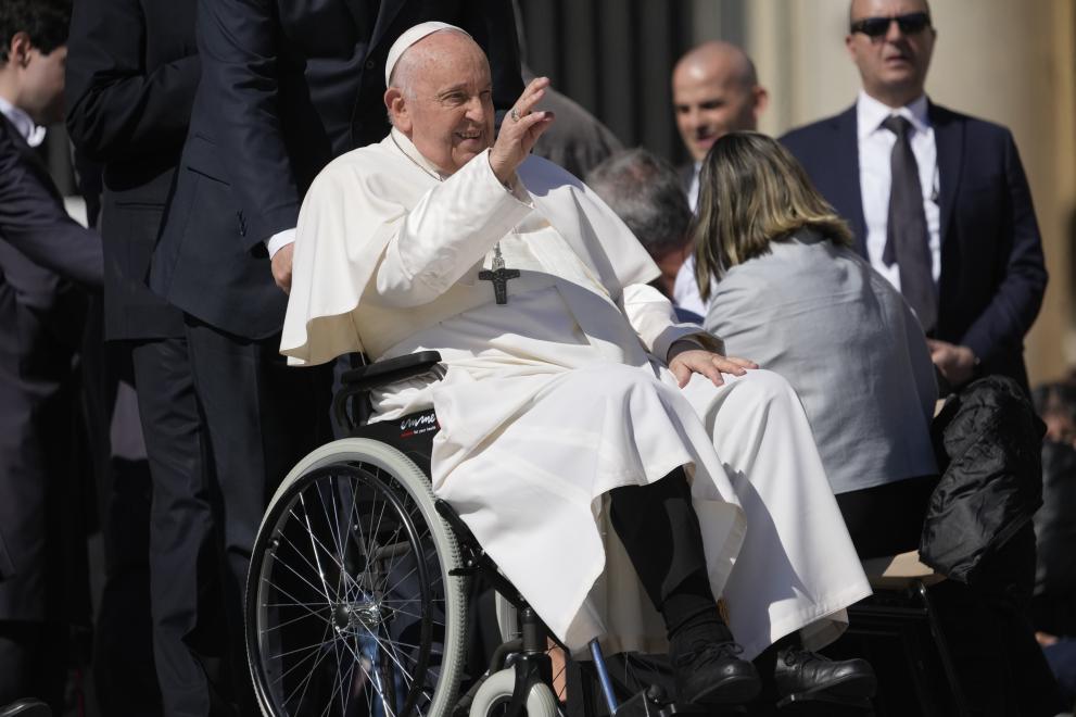Папа Франциск призова на седмичната си обща аудиенция на площад