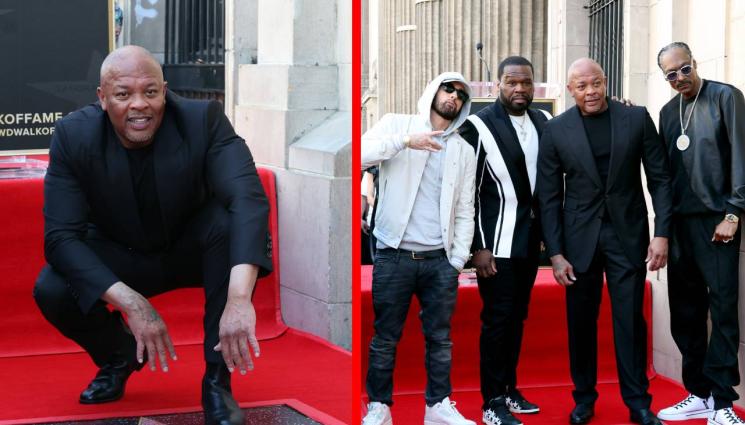 доктор Дре - ТАГНА СЕ: Доктор Дре получи звездата си на Алеята на славата