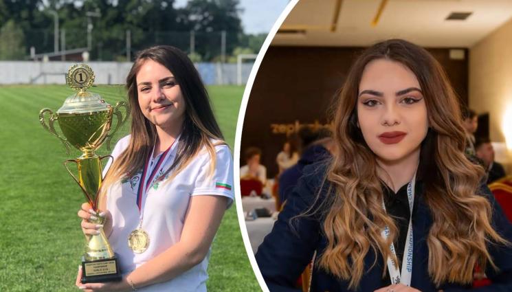 Шах - Нургюл Салимова мина и през Дина Беленкая