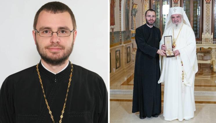 Отец Кирил Синев - Свещеникът ни в Букурещ отец Кирил Синев пред