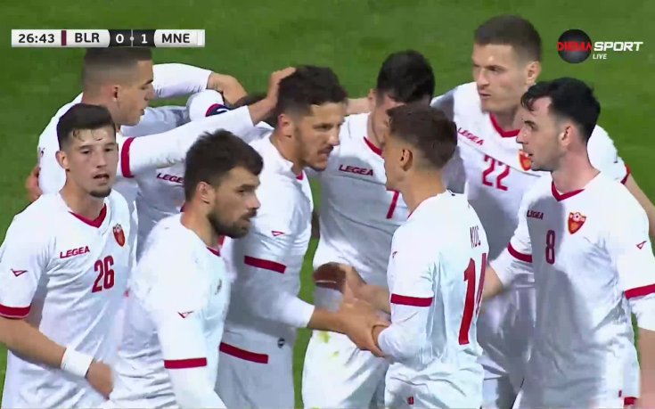 Черна Гора спечели проверкта срещу Беларус