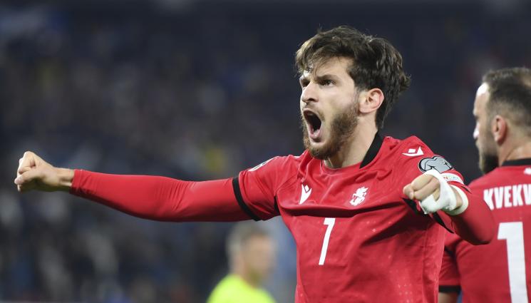 Зивзивадзе Грузия Люксембург - У дома и ВАР, и дъждът помагат: Грузия на една победа от Евро 2024