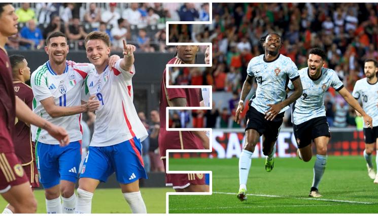 приятелски мачове - Португалия разби Швеция и без Роналдо, Италия се наложи над Венецуела в САЩ