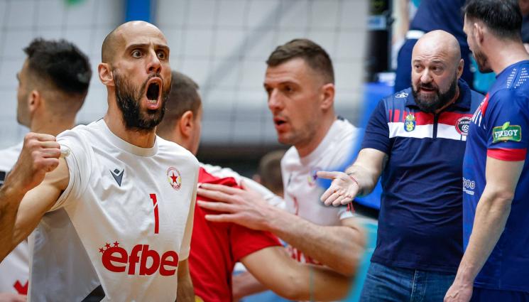 ЦСКА Дея спорт - С по 3:1: Дея Спорт и ЦСКА постигнаха победи в първите волейболни мъжки 1/4-финали