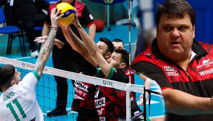 Нефтохимик Берое Мартин Стоев - Берое свали волейболния шампион Нефтохимик 2010 в нокдаун насред Бургас, но падна