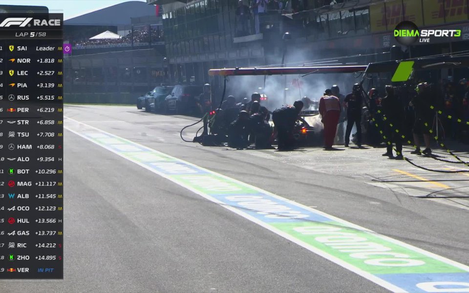 Макс Верстапен отпадна от Гран При на Австралия поради повреда