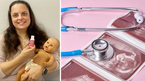 Акушерката Радост Николова