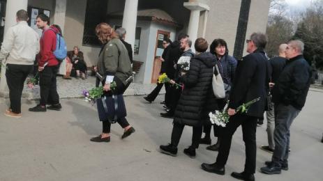 погребение Алек Попов