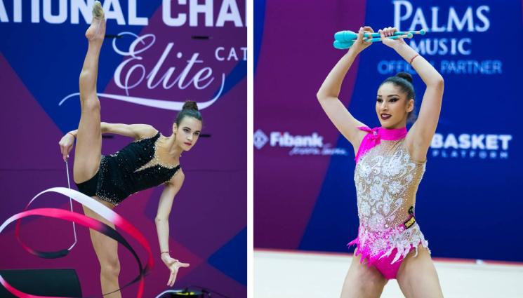 художествена гимнастика - Седем медала за грациите в Атина, извоюваха ги младите  Елвира Краснобаева и Ева Брезалиева