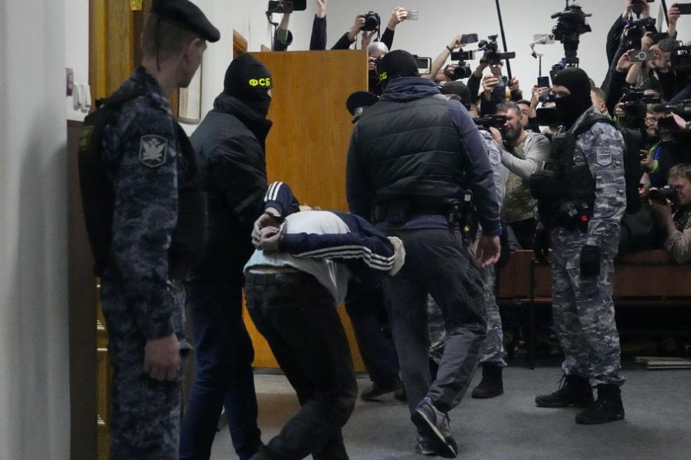 Съдът в московския район Басманни определи мярка за неотклонение арест