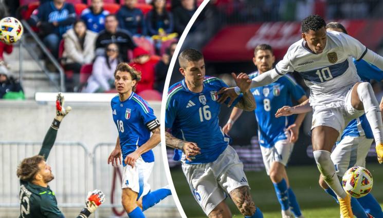 Италия футбол - Италия завърши американското си турне с победа срещу тима на Еквадор