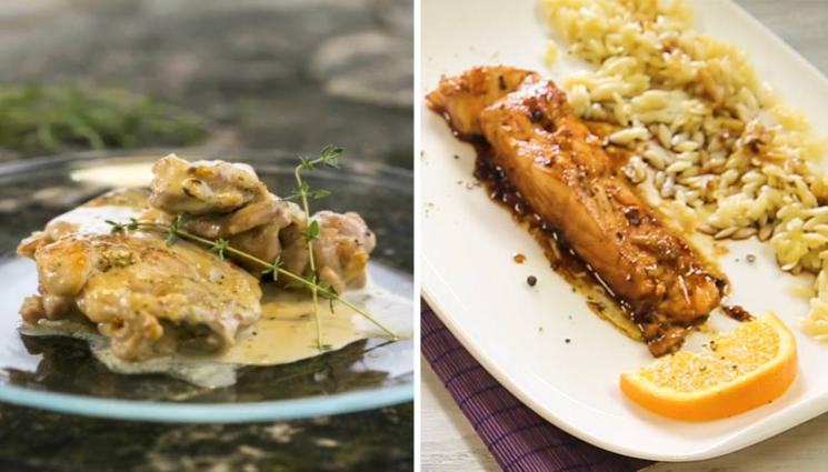 рецепти - БОНАПЕТИТНА ПРОЛЕТ: Апетитна портокалова сьомга, крехко пилешко в бирено-сметанов сос или пък гъбена супа с тортелини и спанак