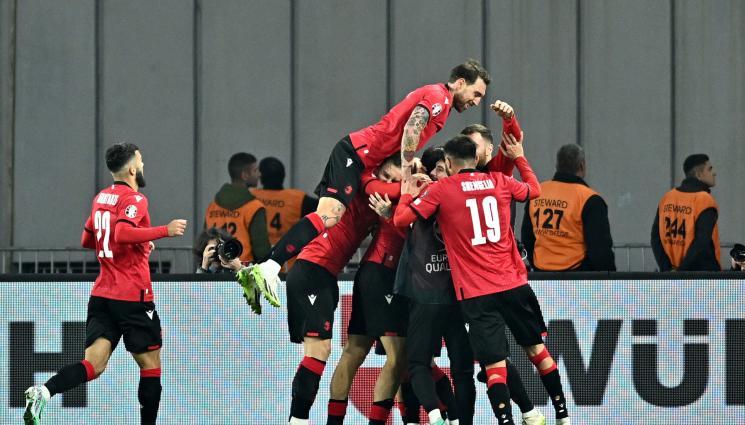 Грузия - За пръв път в историята си: Грузия ще играе на европейско по футбол!