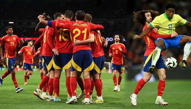 Испания Бразилия Ендрик - Зрелище на „Бернабеу“: Бразилия отмъкна под носа на испанците престижна победа