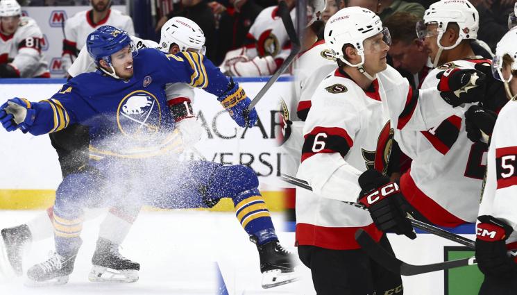 Бъфало Отава - КАНАДСКИ ЗАШЕМЕТИТЕЛ: Хокейните „сенатори“ от столицата Отава разцепиха „сабите“ от Бъфало