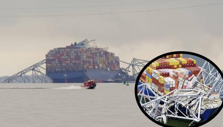 кораб - Вашингтон заведе иск срещу собствениците на кораба, съборил мост в Балтимор!