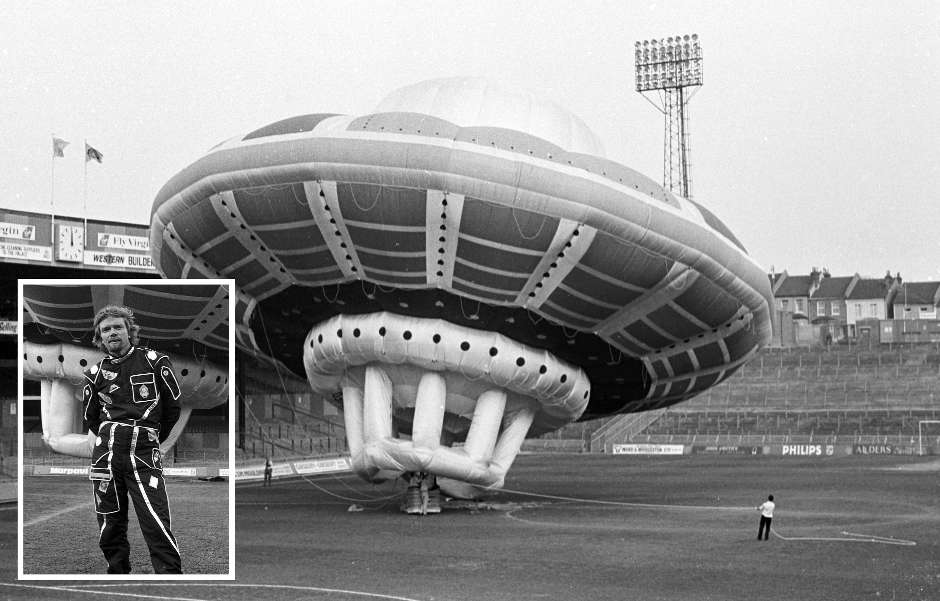 Ричард Брансън балон