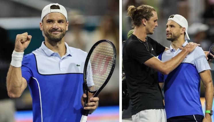 Григор Димитров - Григор ще играе за титлата в Маями, взима чек за $585 000