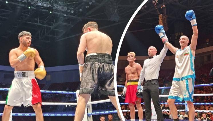 профибокс - Даниел Асенов записа победа в дебюта си на професионалния ринг