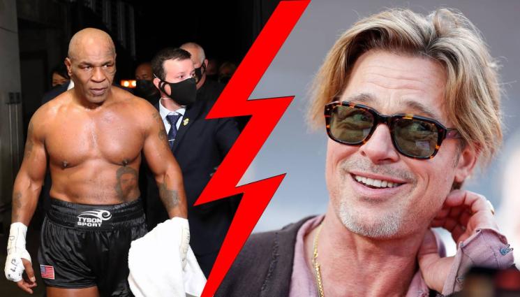 Брад Пит - БАДЖАНАЦИ: Майк Тайсън хванал жена си в леглото с Брад Пит!