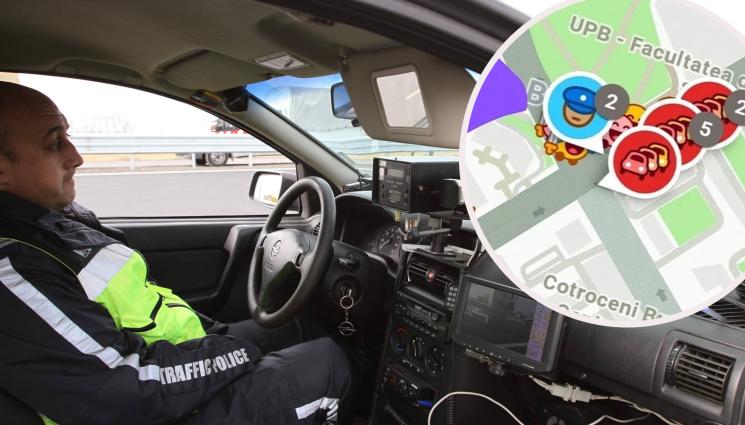 КАТ - Waze праща КАТ в храстите!