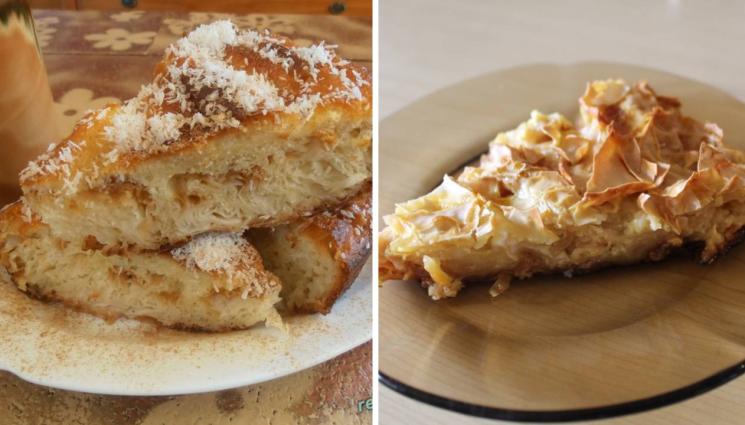 рецепти - СЛАДКИ БАНИЦИ: Млечна с юфка и карамел, сиропирани локумени пурички, плодова крем пита или хрупкав щрудел