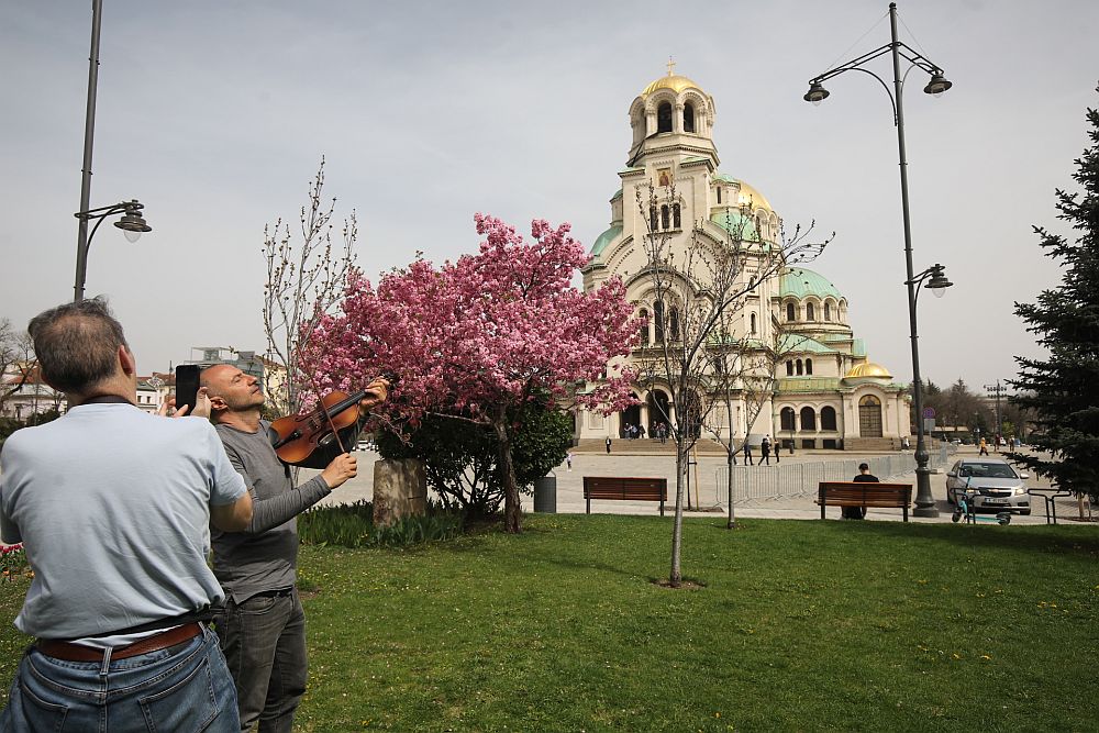 Пролет в София