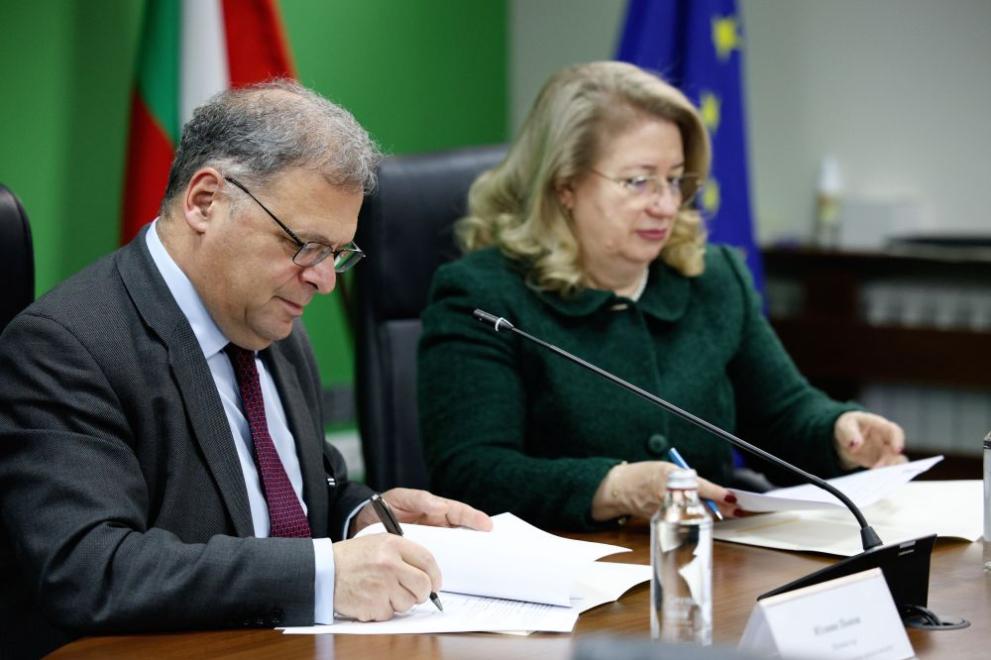 Министърът на околната среда и водите в оставка Юлиян Попов,