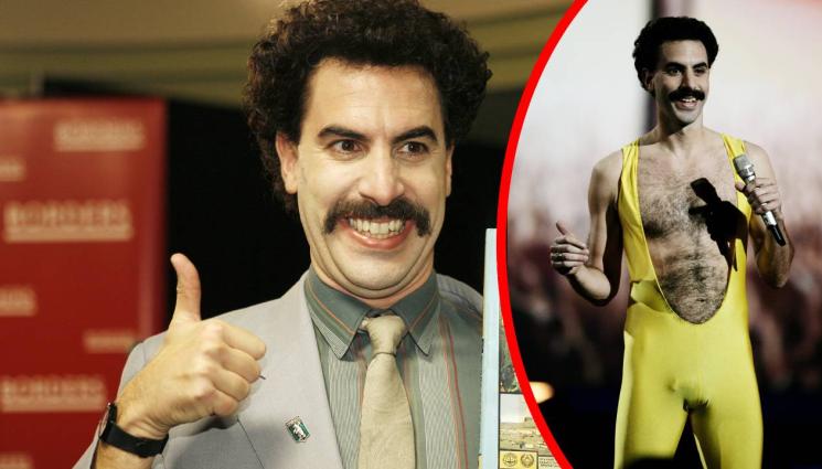 Борат Саша Барън Коен - ПОРЕДНИЯТ МЪЖ ПОД НОЖА: Обвиниха Борат в сексуален тормоз!