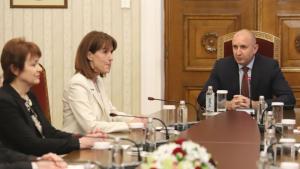 Президентът Румен Радев е на среща с ръководството на Централната
