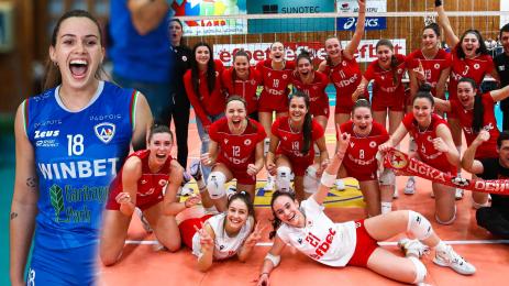 ЦСКА Левски волейбол полуфинал трети мач