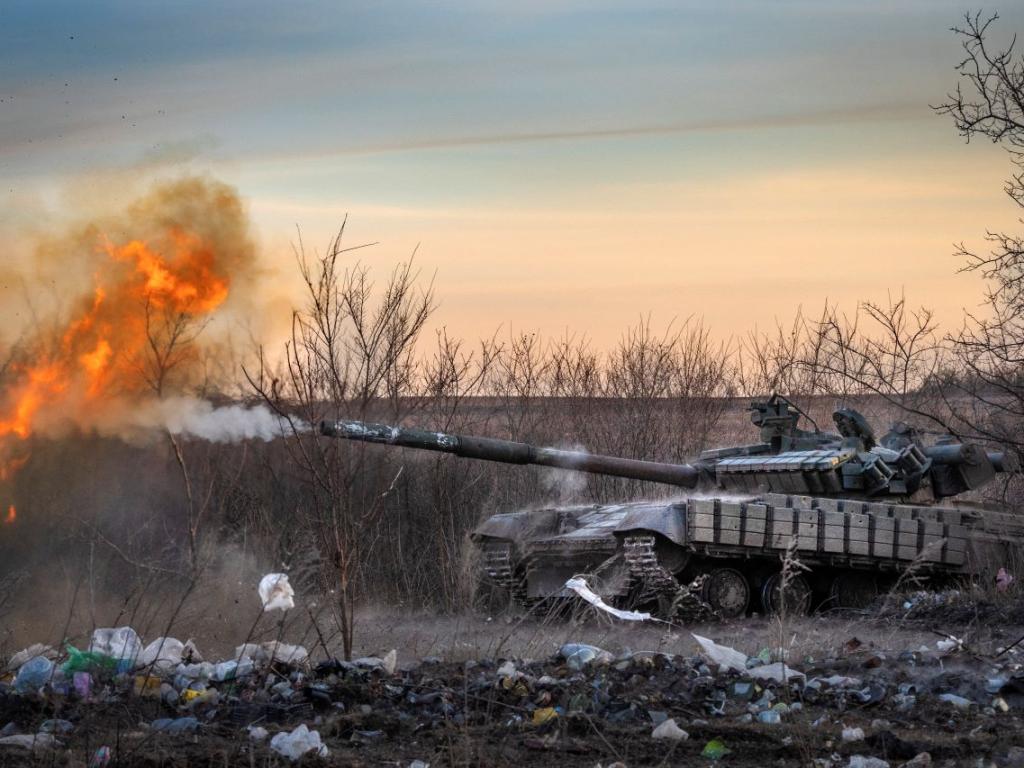 Руските войски се опитват да превземат Часов Яр в Донецка