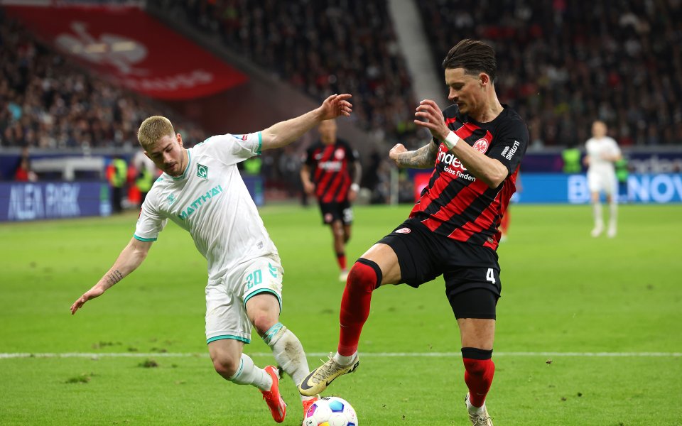 Айнтрахт Франкфурт - Вердер Бремен 1:1 / Първа Бундеслига, 28-и кръг, 05.04.2024 г.