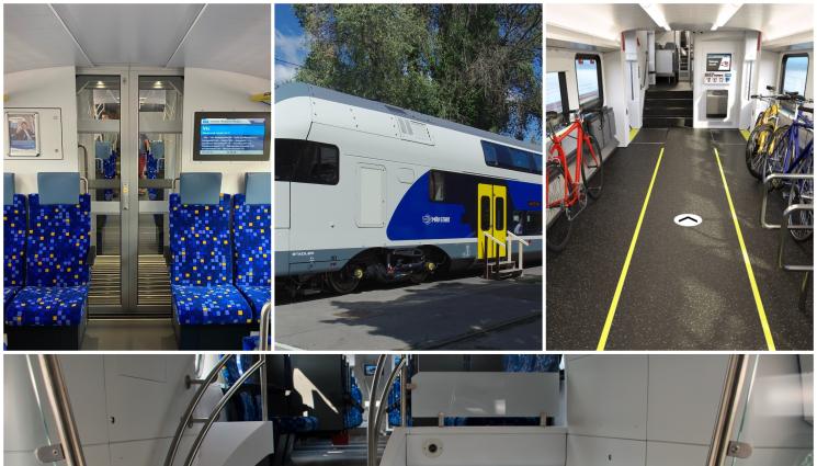 влак - МОДЕРНИ ВРЕМЕНА: Контакти, USB и безплатен нет в новите двуетажни влакове