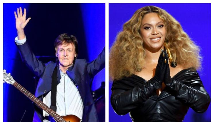 бионсе - Пол Маккартни възхитен от Бионсе!