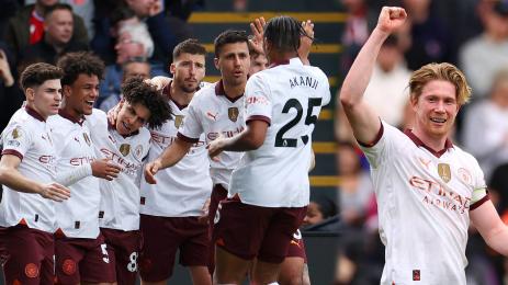 Де Бройне Манчестър Сити Кристъл Палас