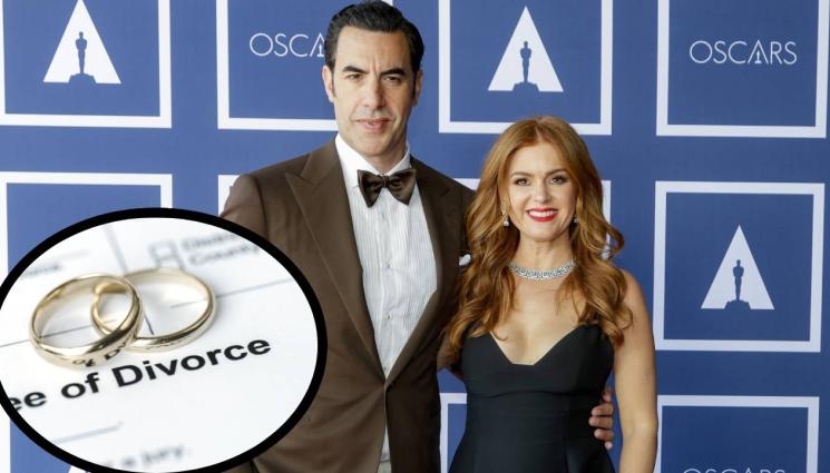 Борат Саша Барън Коен - ВОЙНАТА ЗАПОЧВА: Съпругата на Борат си търсила адвокат за развода още през 2022 г.